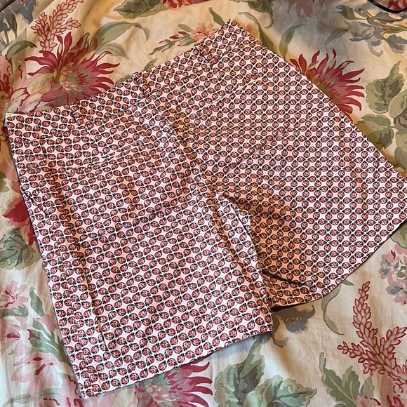 TALBOTS Size 10 Lady Bugs Cotton Spandex FlatFront 5-pk Preppy Golf  $69 NEW - Picture 9 of 14